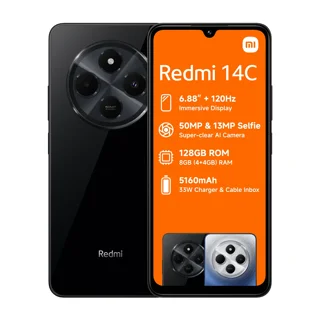 گوشی موبايل شیائومی مدل ردمی 14C 4G ظرفیت 128 گیگابایت رم 6 گیگابایت